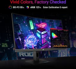 ASUS ROG Strix XG27WCS - QHD VA Curved Gaming Monitor - 180hz - USB-C 7.5W - G-Sync Compatible - 27 inch — thumbnail 3