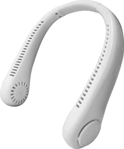 Orange Care, Draagbare Nekventilator – 3 Snelheden – Nek Koeler, Halsventilator, Gezichtsventilator, Mini Ventilator - Wit – 3W – USB Oplaadbaar — thumbnail 1