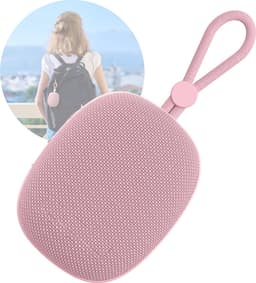 Draadloze Bluetooth Mini Speaker - Go Series - Roze Goud - Kleine Speakers Draadloos — thumbnail 1