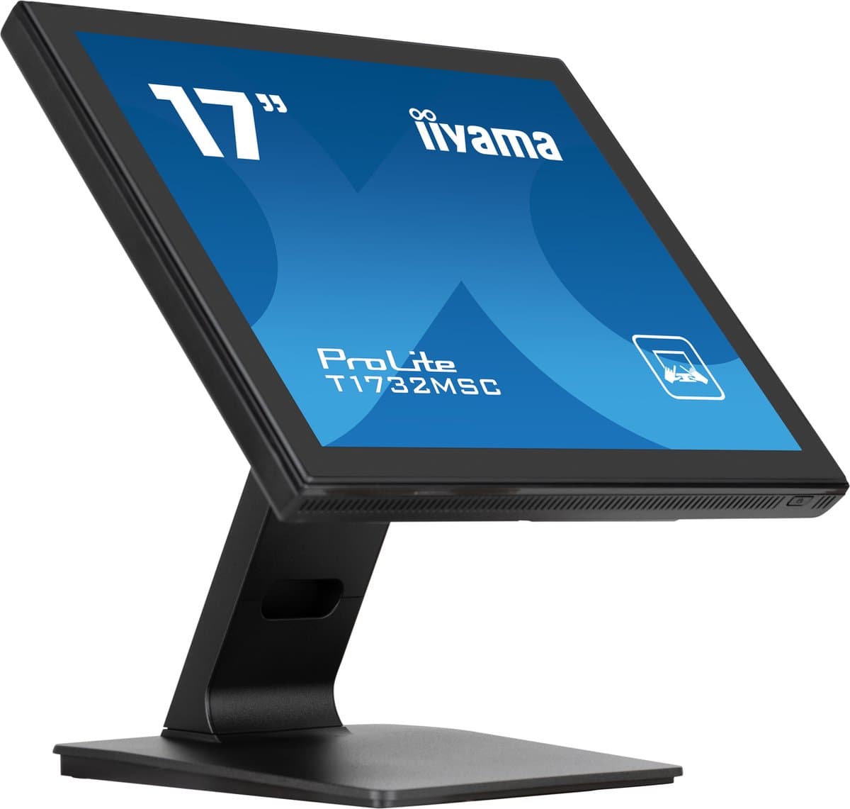 iiyama ProLite monitor 43,2 cm (17") 1280 x 1024 pixels led touchscreen tafelmodel zwart — afbeelding 1