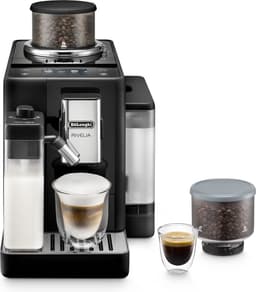 De’Longhi EXAM440.55.B, Espressomachine, 1,4 l, Koffiebonen, Gemalen koffie, Ingebouwde molen, 1450 W, Zwart — thumbnail 4