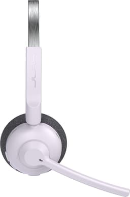 JLab Go Work Pop Headset met Microfoon - Draadloze Headset Bluetooth - Noise Cancelling Microfoon - 50 Uur Speeltijd - Lila — thumbnail 2