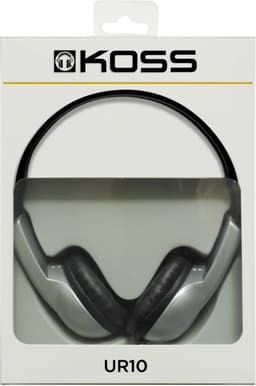 Koss UR 10 - On - Ear - koptelefoon - Zwart/Zilver — thumbnail 5