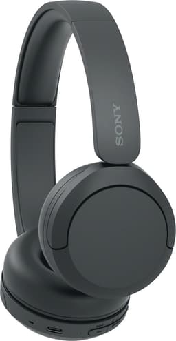Sony WH-CH520 draadloze Bluetooth-koptelefoon – tot 50 uur batterijduur met snelladen， on-ear stijl – zwart — thumbnail 2
