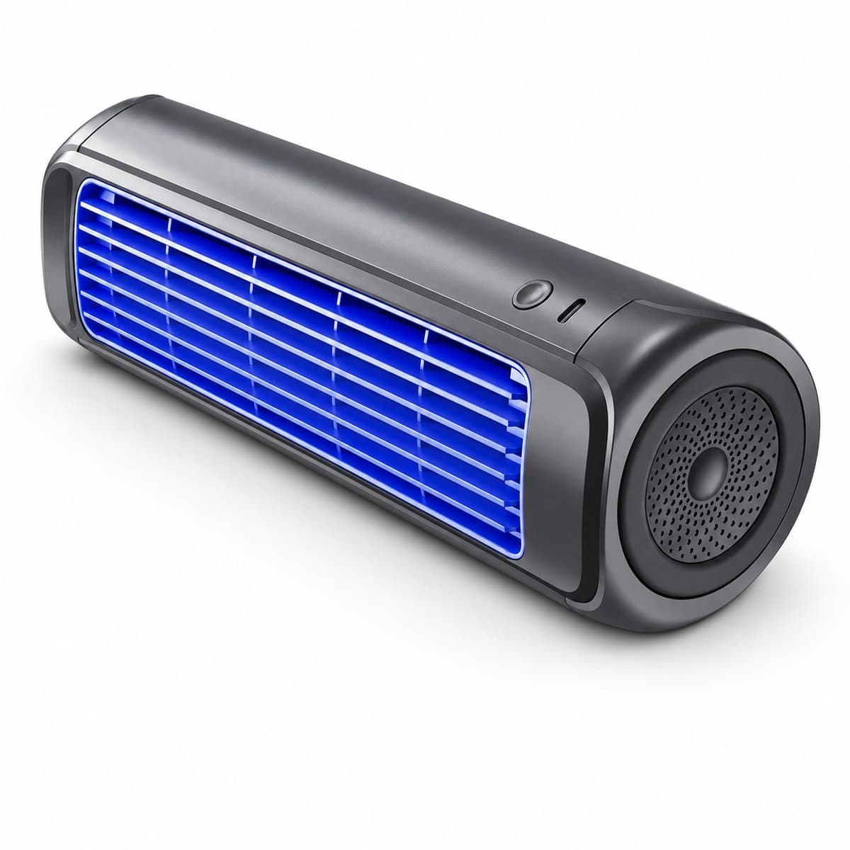 VHV Premium Aircooler Muurmontage - Zonder Boren Ventilator - Energiezuinige Koeler met Drie Snelheden - Draagbare Mobiele Airco Cooler voor Slaapkamer, Keuken en Badkamer - Compacte Wandventilator met Geavanceerde Waterkoeling - grijs — afbeelding 1