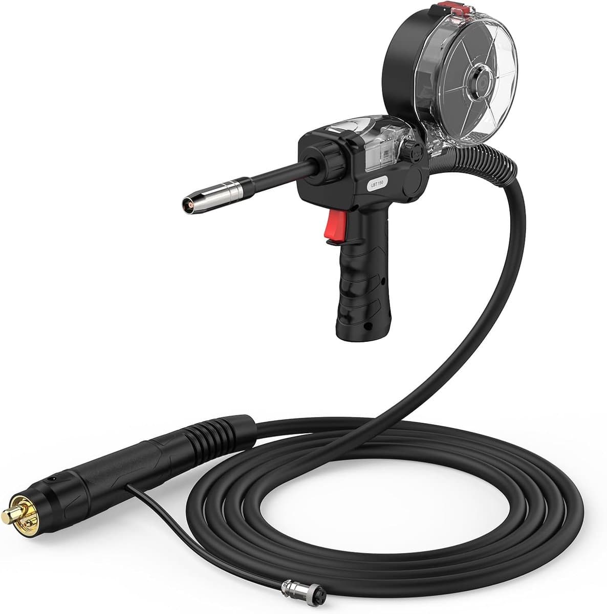 YESWELDER 150A Spool Gun 3 m, Aluminium Welding Gun Euro Connection - ShopVlot — afbeelding 1