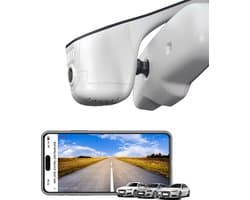 Solidchoice - 4K UHD Dashcam voor Auto met WiFi en App