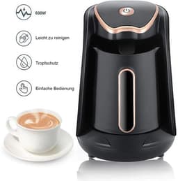 LISM-Koffiemachine, elektrische koffiemachine, 600 watt, 300 ml, capaciteit voor 4 kopjes, met overloopbeveiliging en droogkookbeveiliging. — thumbnail 1
