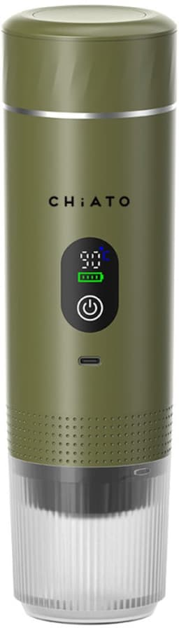 CHiATO brewPLAY Smart Draagbaar espresso apparaat – Groen — thumbnail 1