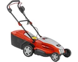 Elektrische grasmaaier - Gazonmaaier tuingereedschap - Gazon onderhoud - In hoogte verstelbaar - 42 cm snijbreedte - Rood