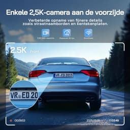 VALI® Draadloze Dashcam - Loop - Opname - Dashcam met Parkeermodus - Zwart - 8cm x 3cm x 5cm — thumbnail 4