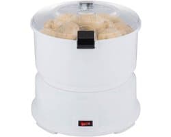 Aardappelschilmachine Elektrisch - Groenteschiller Keuken - Snel Groenten Schillen - Krachtige Motor - 08 kg Capaciteit - Wit