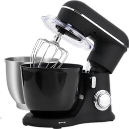KAD® Deegmachine - Elektrische Deegmixer - Keukenmixer - Zwart - 35cm x 33cm x 22cm — thumbnail 1