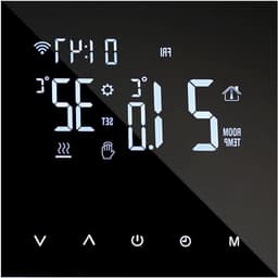 Slimme Thermostaat - Digitale Temperatuurregelaar - Comfortabel Huis - App Bediening - 10 x 95 x 65 cm - Wit — thumbnail 1