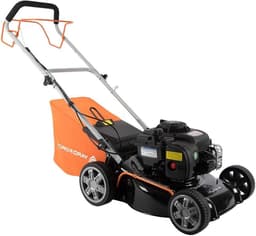 Benzine Grasmaaier - Duwmaaier Zelfrijdend - Gazon Onderhouden - Briggs & Stratton Motor - 41 cm Maaibreedte - Grijs — thumbnail 1