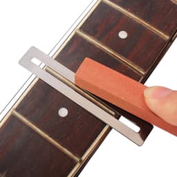 Dailygoods - Gitaar Reparatie Tool Set - Gitaar Fret Kronen - 7 Gereedschap - Perfect voor Gitaaronderhoud - Inclusief Slijpstenen - Geschikt voor... — thumbnail 4