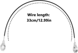 SnelShoppen - Zitstopkabel Grasmaaier, Compatibel met SCAG Turf Tiger Cub Cat Wildcat Z-Cat Super Z, Slijtvaste Staaldraad, Hoge Sterkte en Duurzaamhe — thumbnail 3