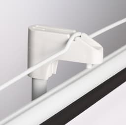COVREO Beamer doek met statief 84 inch 171 x 131 cm wit, verstelbaar — thumbnail 5