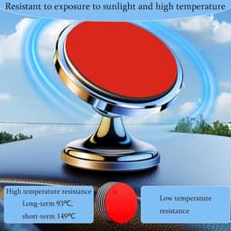 Dubbelzijdige tape 25 mm - extra sterke 3M adhesieve pads - waterproof - ideaal voor dashcam bevestiging - SnelShoppen — thumbnail 2