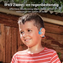 X12 - Draadloze Kinderkoptelefoon - Koptelefoon Kind - Bone Conduction Headphone - Bluetooth - Veilig Volume 85 dB - On ear - 6 uur batterij - IPX5 - Voor Tablet, Laptop, School & Online Les - Roze — thumbnail 5