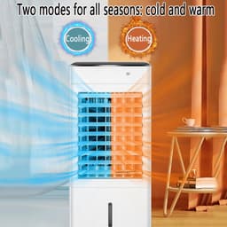 Draagbare Airco - Mobiele Koeler - Ruimte Koelen - 4-in-1 Functie - 7L Tank - Wit — thumbnail 5