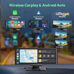 Dashcam Spiegel - Navigatiesysteem Auto - Dashcam voor auto - GPS Navigatie - Draadloze - 4K DVR - Bluetooth Audio - ADAS Systeem - 10.26" - Achteruitrijcamera - 64TF — thumbnail 4