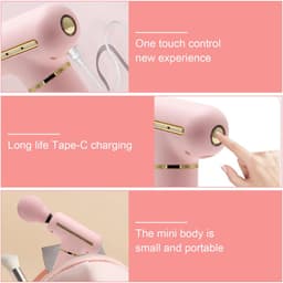 Mini massagepistool - 4 instelbare snelheden - draagbaar handmassageapparaat - diepe weefselpercussie voor nek en rug - ShopVlot — thumbnail 2