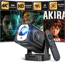 SP® Mini Beamer - 4K-Miniprojector - Draagbare Projector - Zwart - 18cm x 15cm x 14cm — thumbnail 2