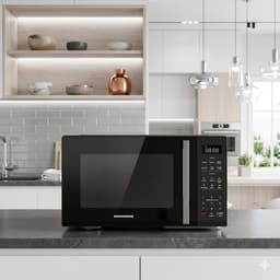 Combimagnetron met Airfryer - 4-in-1 Oven - Snel Koken - 10 Airfryer Programma's - 23 Liter - Zwart — thumbnail 5