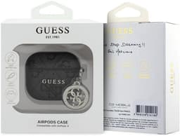 Guess Hoesje Met Strass-Hanger Voor Airpods 4, Hoge Kwaliteit, Beschermend. — thumbnail 4