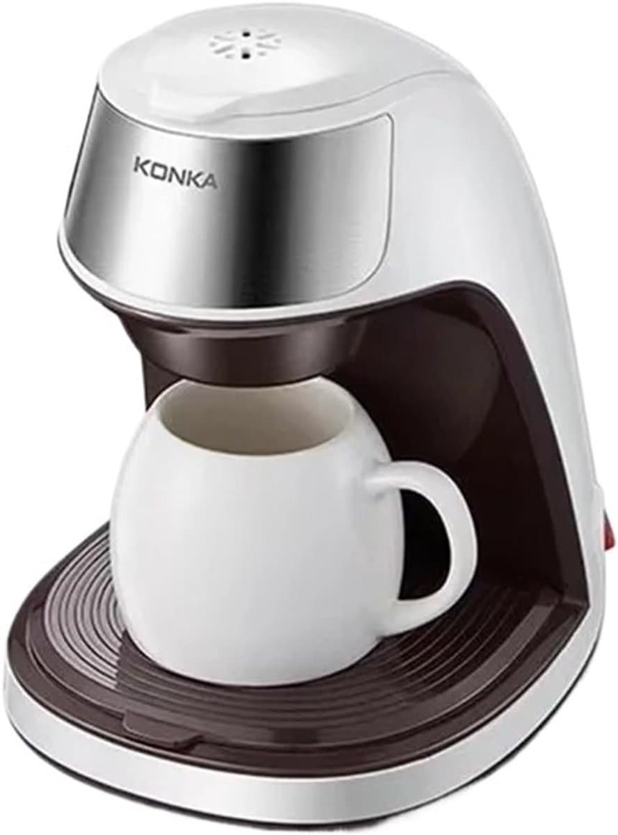 Mini-Koffiezetapparaat - Draagbaar - Automatisch Filterkoffiezetapparaat - Elektrisch Koffiezetapparaat - Wit — afbeelding 1