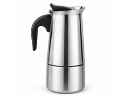 My Green Deal – RVS Percolator 6 Kops (300 ml) – Moka Pot Koffiezetapparaat – Espressomaker voor 6 Kopjes – Niet Geschikt voor Inductie