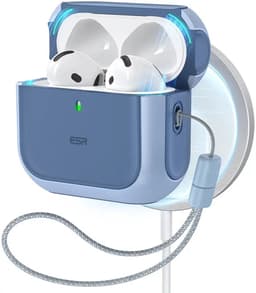 ESR Halolock Orbit Hybrid Hoes Geschikt Voor AirPods 4 (AirPods 4e Generatie) (2024) Magsafe Blauw — thumbnail 1