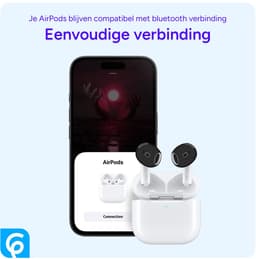Vervangende Oordopjes Geschikt voor AirPods 4 - Vervanging Tips - Siliconen Dopjes Zwart — thumbnail 3