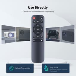 SnelShoppen - Vervangende Afstandsbediening voor 1080P Filmprojector - Compatibel met Mini Beamer en Projector - Ideaal voor Thuisbioscoop en Feestjes — thumbnail 5