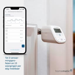 Slimme Radiator thermostaat - Energiebesparende Verwarmingsregeling - Appbediening - Werkt met Alexa en Google Home — thumbnail 5
