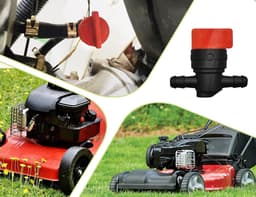 SnelShoppen - 2 Pack Universele Benzinekraan met 4 Slangenklemmen, Brandstofafsluiter voor Grasmaaier, Compatibel met Kleine Motoren — thumbnail 4