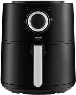 Airfryer - Heteluchtfriteuse - Gezond Koken - Zonder Olie - 4 Liter - Zilver Zwart — thumbnail 1