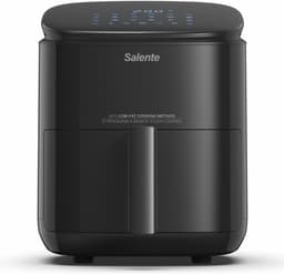 Heteluchtfriteuse - Airfryer Frituurpan - Gezond Frituren - 12 Programma's Touchscreen - 35 Liter - Zwart — thumbnail 3