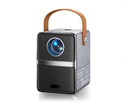 TYR® Mini Beamer - Projector - Beamer - Zilvergrijs - 8cm x 11cm x 18cm — thumbnail 5