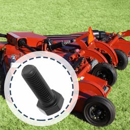 Dailygoods- Maaierblad Vervangend - 2 Stuks - Compatibel met Servis Rhino Breeze - Onderdeelnummer 00775026 - M12x1,75 - Schokbestendig Staal - Grasmaaieronderdeel — thumbnail 4