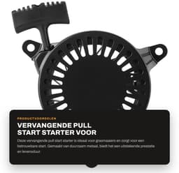 Dailygoods- Pull Starter Vervanging - Trekstarter - Geschikt voor Kohler XT149/XT173/XT650 - Metaal - Diameter 14 cm - Gewicht 468 g — thumbnail 1