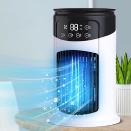Luchtkoeler - Persoonlijke Koeler - Directe Verkoeling - Stille Werking - 300ml Watertank - Enkel Kenmerk — thumbnail 3