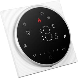 Slimme Ketelthermostaat - Programmeerbare Thermostaat - Energiebesparing Thuis - Nauwkeurige Temperatuurregeling - 13mm Dun Paneel - Wit — thumbnail 5