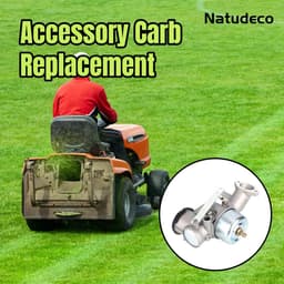 Dailygoods- Carburateur Vervanging 100% Nieuw - Metaal - Geschikt voor Briggs/Stratton - 12HP Carb-motoren - 17,5x5,7cm - Inclusief Accessoires - Grasmaaieronderdeel — thumbnail 5