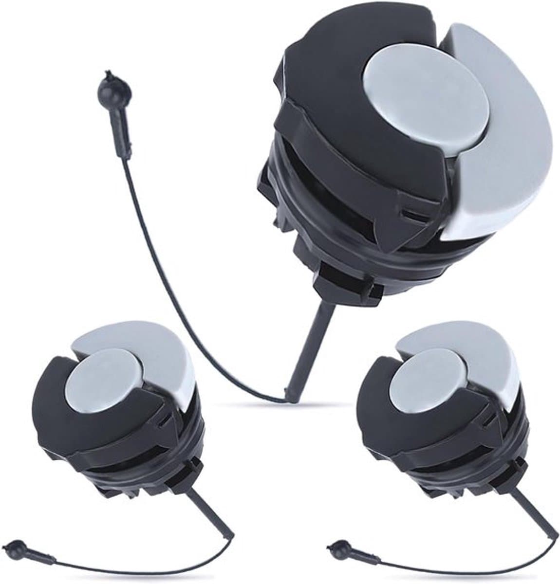Brandstofdoppen set van 3 geschikt voor Stihl MS192T, MS200, MS250, MS290, MS380, MS390, MS440, MS460 en MS880 kettingzagen voor betrouwbare afsluiting en bescherming — afbeelding 1