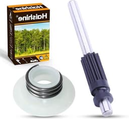 Oliepomp zuiger as met wormwielset als hoogwaardige vervanging geschikt voor Husqvarna 435, 440E, 445, 450 en 450E kettingzagen voor optimale prestaties — thumbnail 1