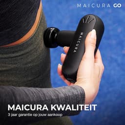 Massage Gun - Spierherstel Gun - Spierontspanning - Infrarood Technologie - 450 g - Zwart — thumbnail 4