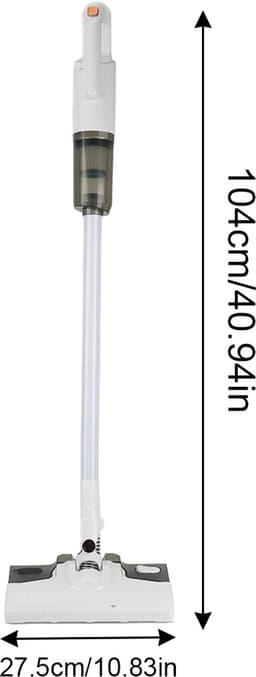 Draadloze Staande Stofzuiger - Draagbare Handstofzuiger - Oplaadbare Steelstofzuiger - Geschikt Voor Vloeren En Tapijten — thumbnail 4