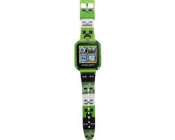 Minecraft Kinder Smartwatch - Digitale Horloge met Camera, Geluidsrecorder & Alarm - Officieel Licentieproduct — thumbnail 1